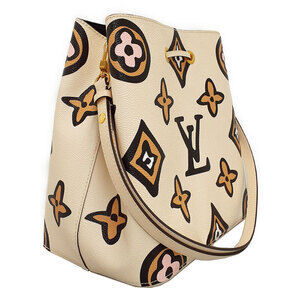 Louis Vuitton Shoulder Monogram Leather Brown Bag NeoNoe